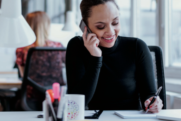 About TCC 4 Woman on phone - The Chemical Company | Chemical Distributor