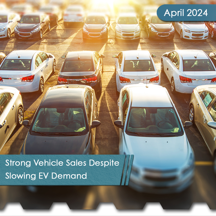 Strong Vehicle Sales despite Slowing EV Demand 1 Vehicle Demand Square - The Chemical Company